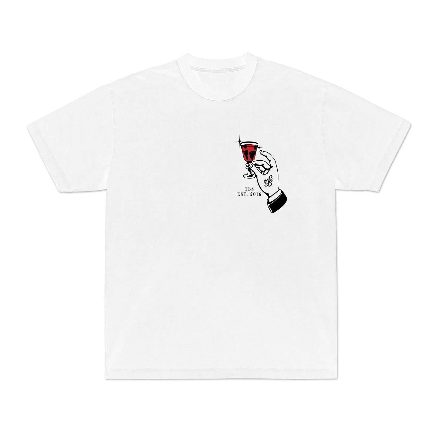 Cheers Tee In White