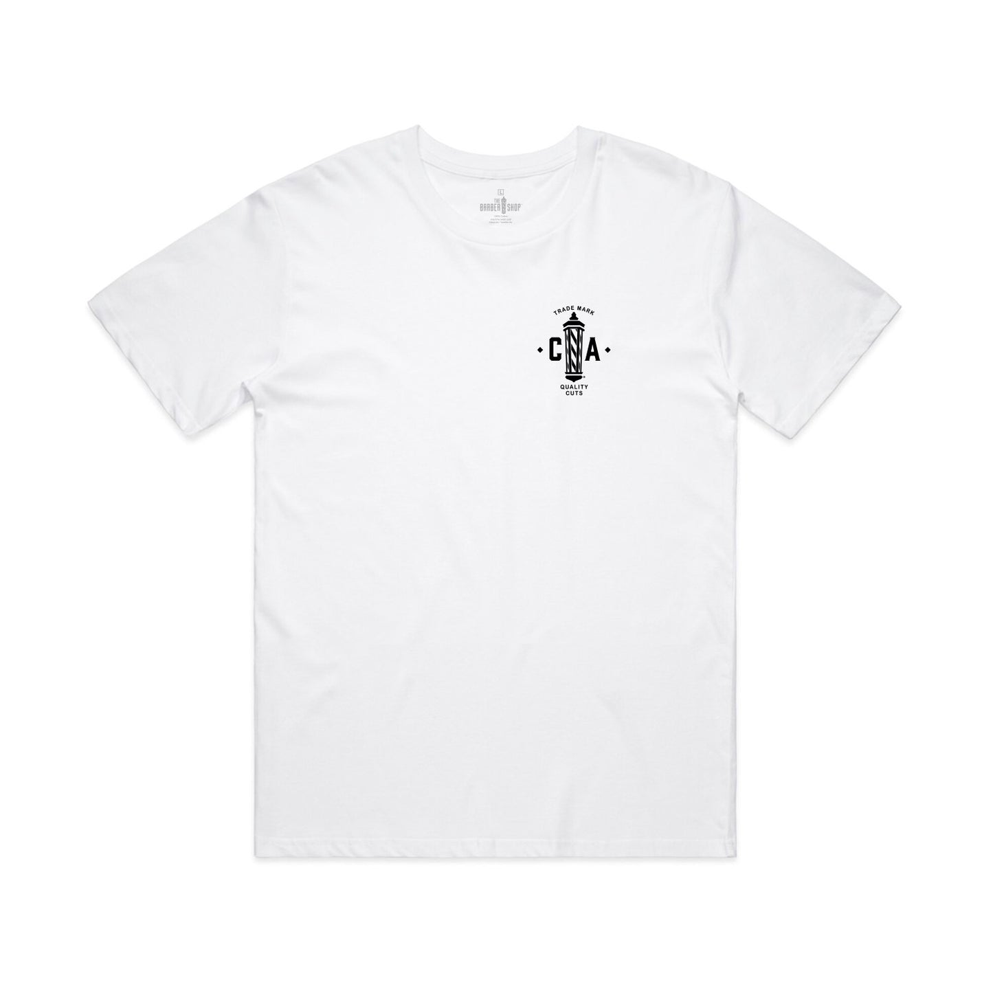 Hands Shaking Tee White